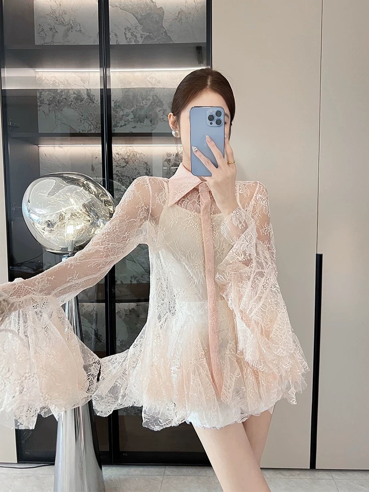 Make my summer lace top & camisole  FTO149 images